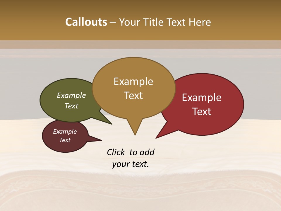 Comfort Apartment Interior PowerPoint Template