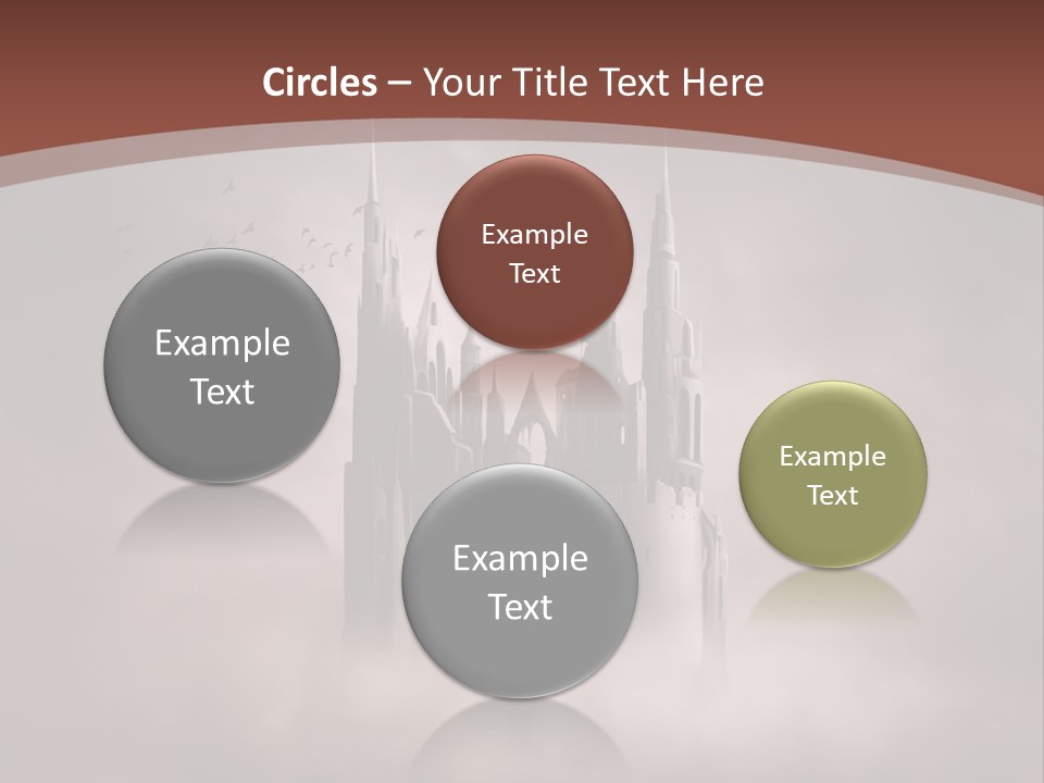 Imagination Mountain Design PowerPoint Template