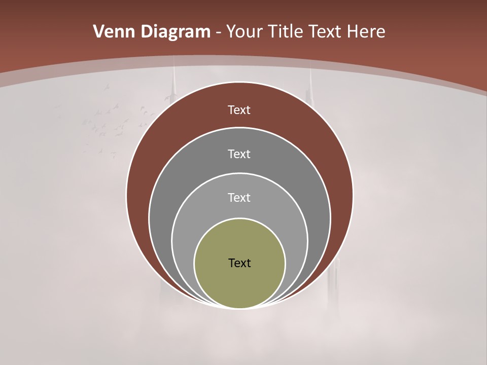 Imagination Mountain Design PowerPoint Template