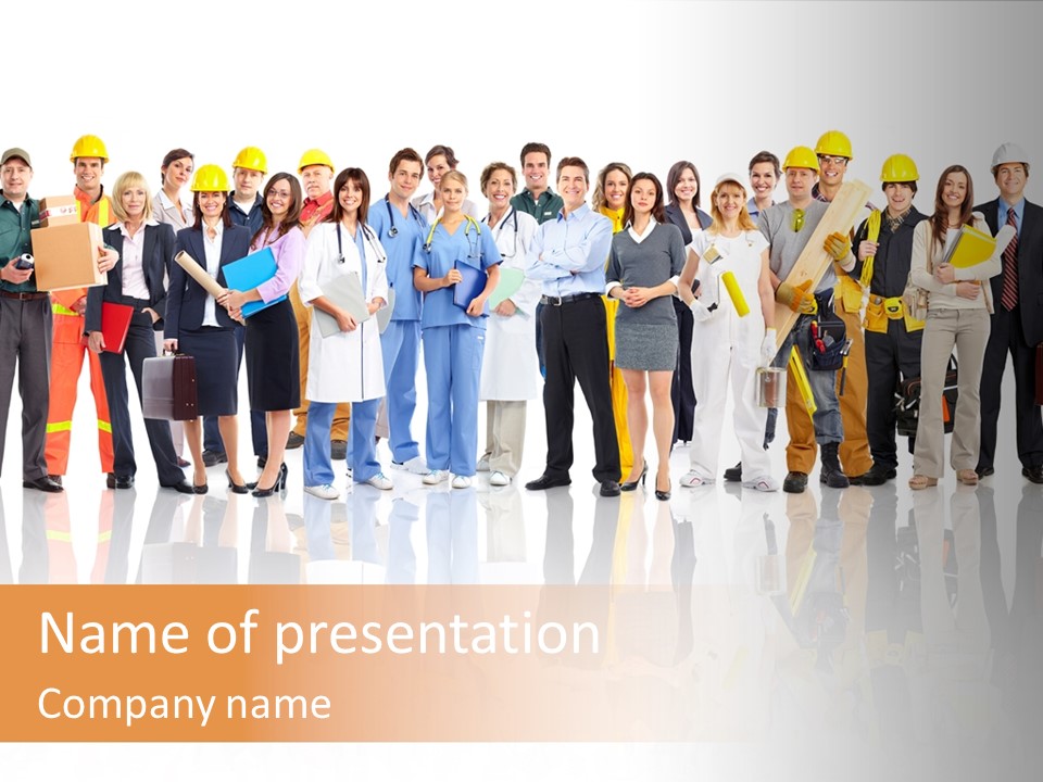 Medicine Isolated Association PowerPoint Template