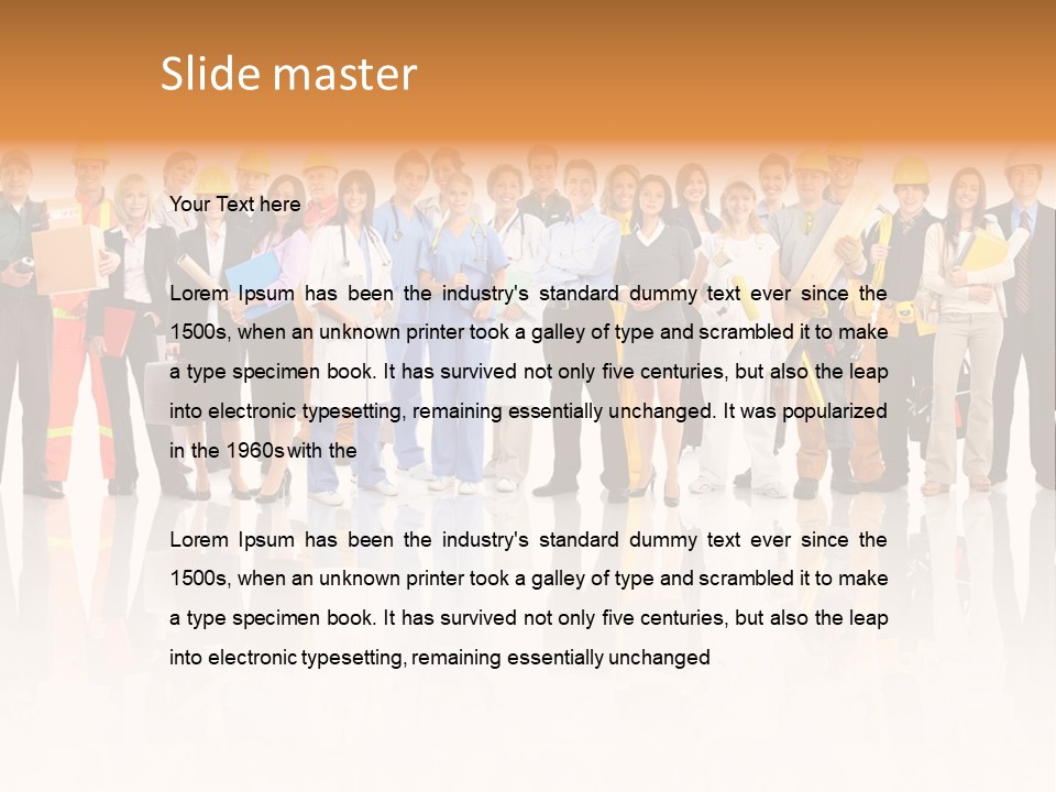 Medicine Isolated Association PowerPoint Template