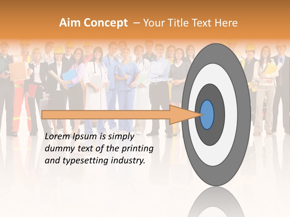 Medicine Isolated Association PowerPoint Template