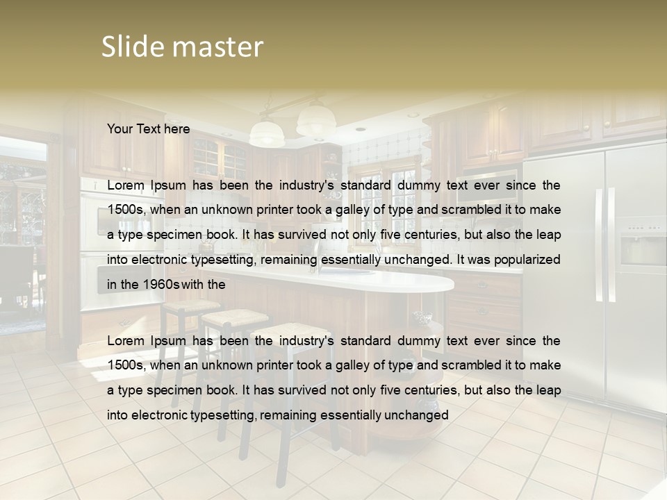 Eat Marble New PowerPoint Template
