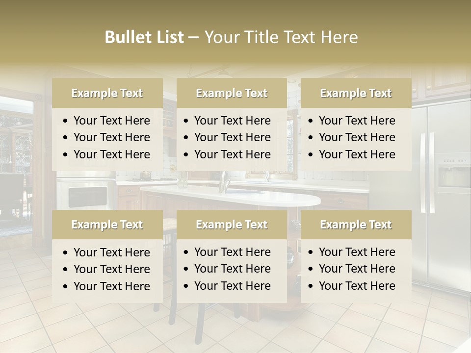 Eat Marble New PowerPoint Template