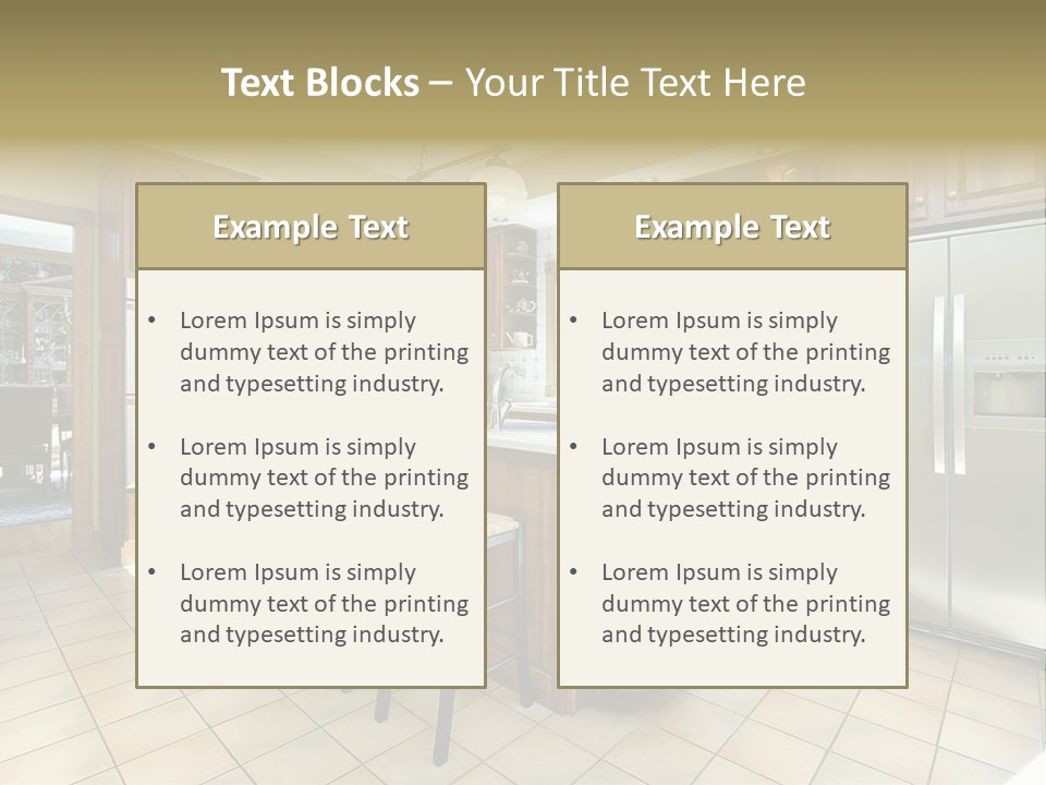 Eat Marble New PowerPoint Template