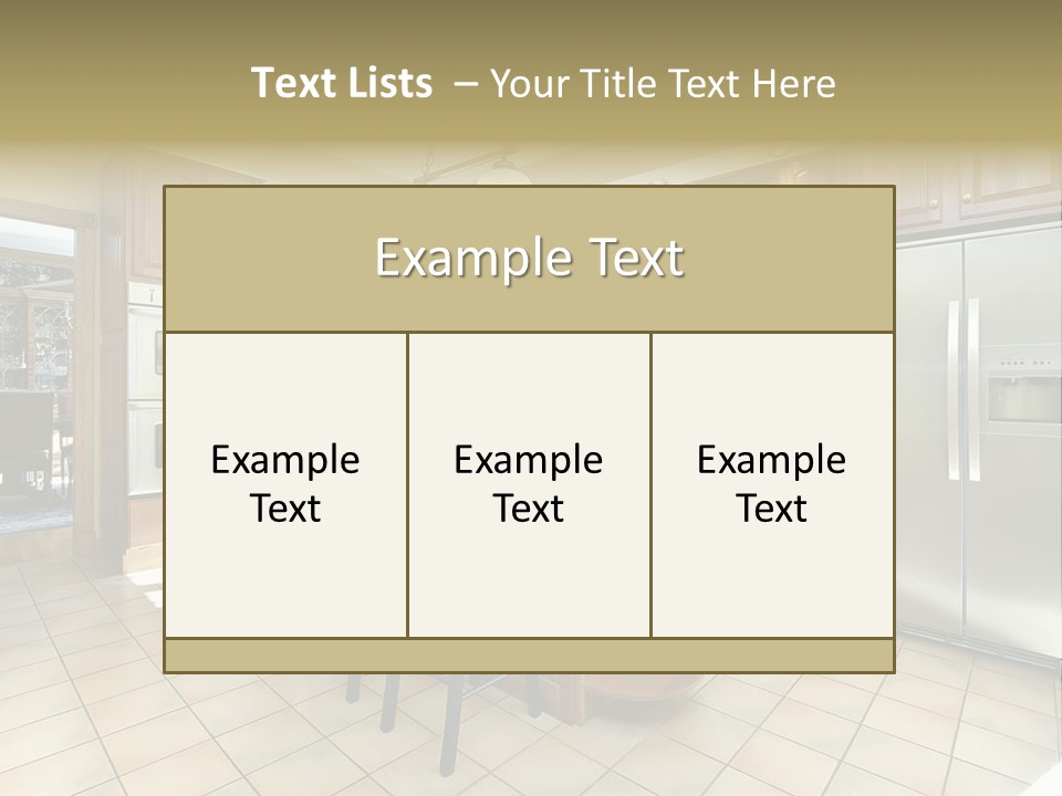 Eat Marble New PowerPoint Template