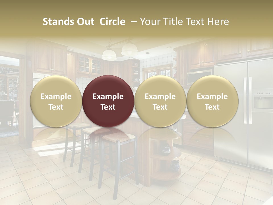 Eat Marble New PowerPoint Template