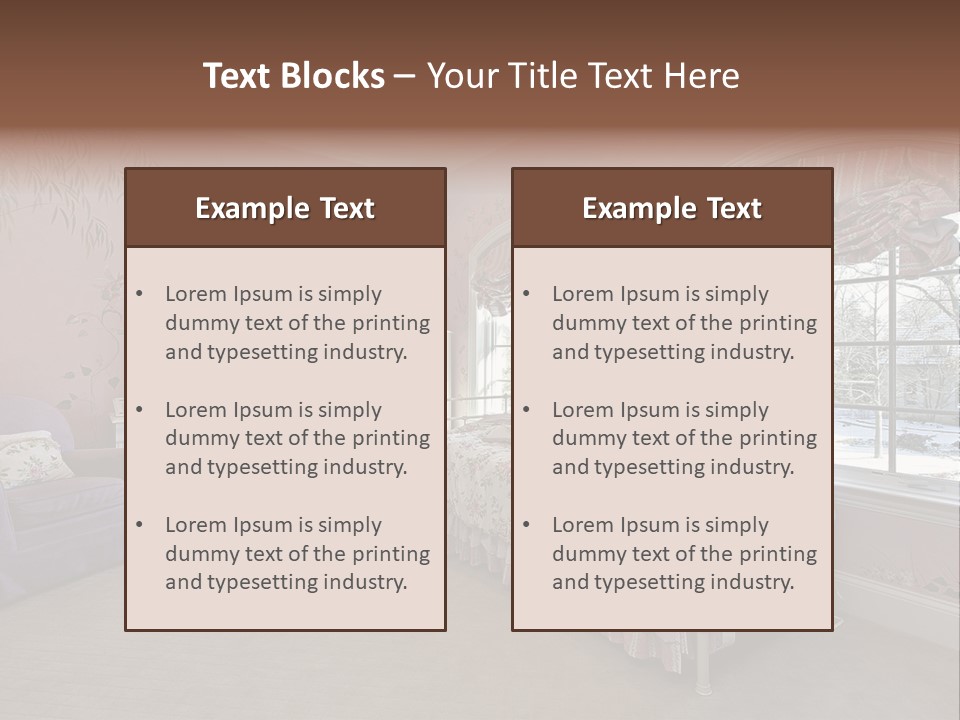 Suburbs Lighting Real PowerPoint Template