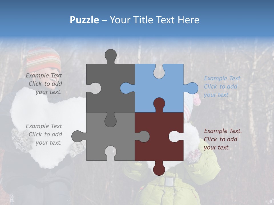 Valentine Tree Nature PowerPoint Template