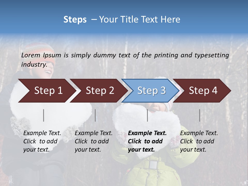 Valentine Tree Nature PowerPoint Template
