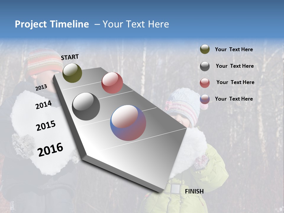 Valentine Tree Nature PowerPoint Template