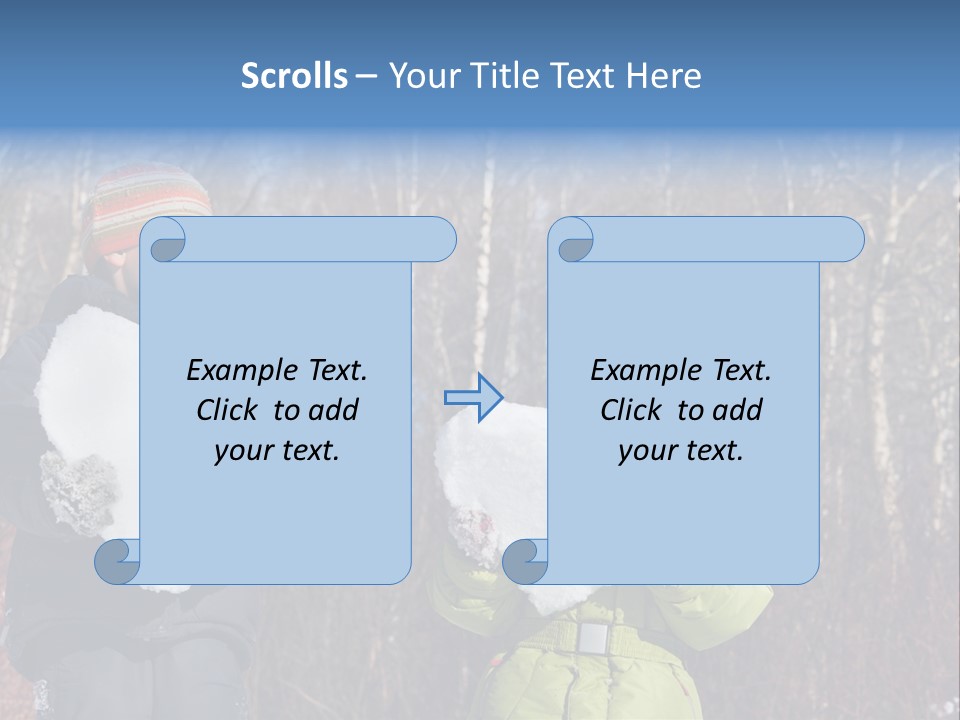Valentine Tree Nature PowerPoint Template