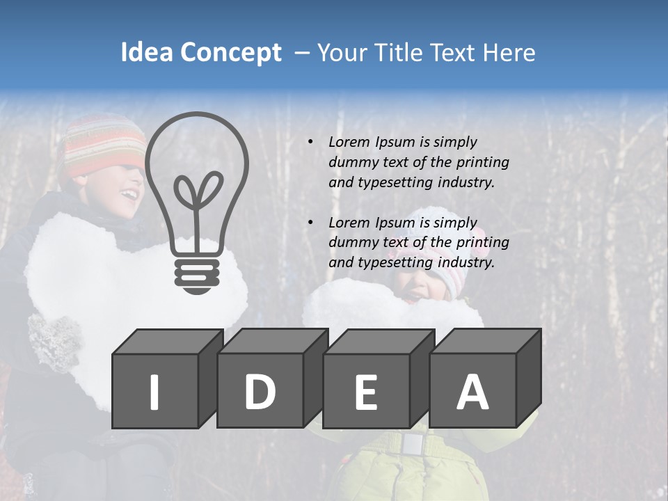 Valentine Tree Nature PowerPoint Template