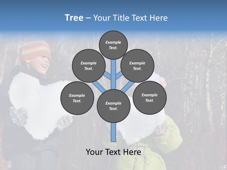 Valentine Tree Nature PowerPoint Template