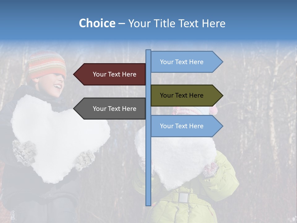 Valentine Tree Nature PowerPoint Template