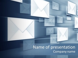 Business Express Paper PowerPoint Template