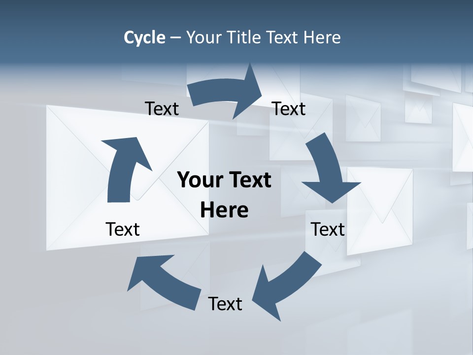 Business Express Paper PowerPoint Template
