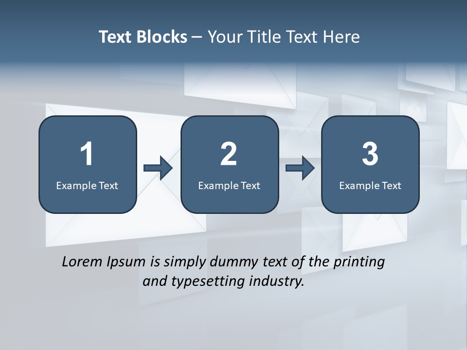 Business Express Paper PowerPoint Template