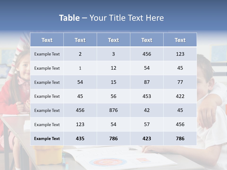 Smiling Teaching Indoors PowerPoint Template