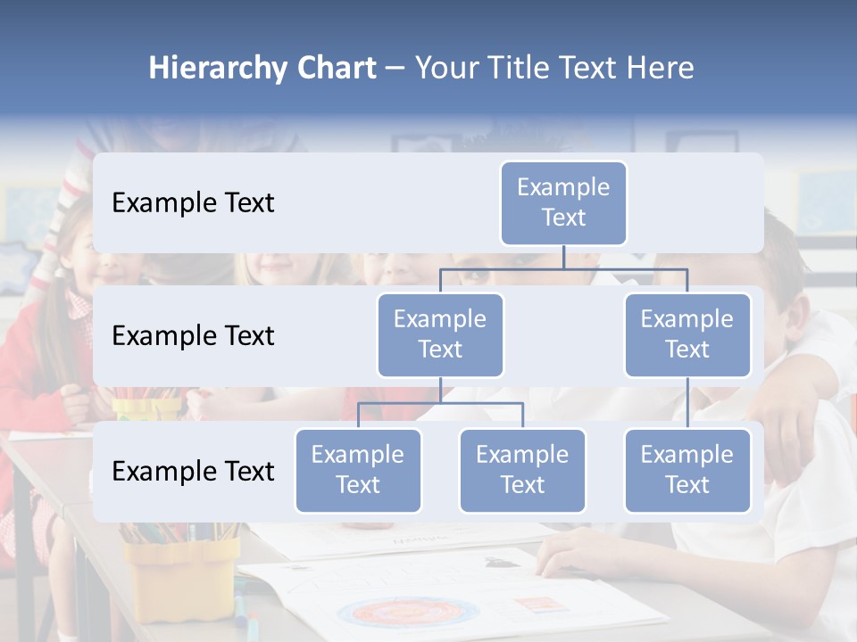 Smiling Teaching Indoors PowerPoint Template