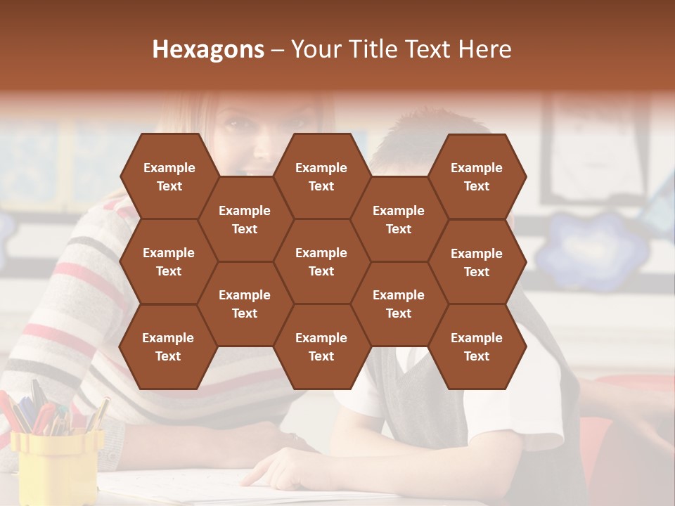 Studying Literate Class PowerPoint Template