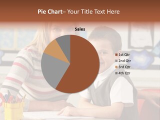 Studying Literate Class PowerPoint Template