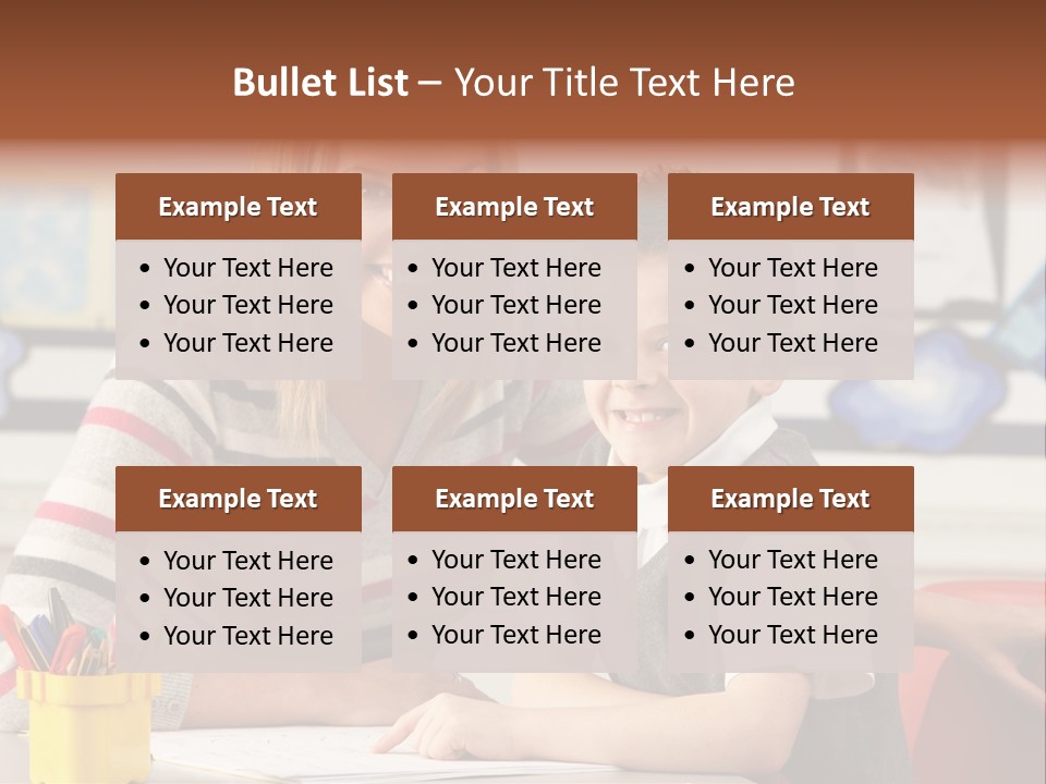 Studying Literate Class PowerPoint Template