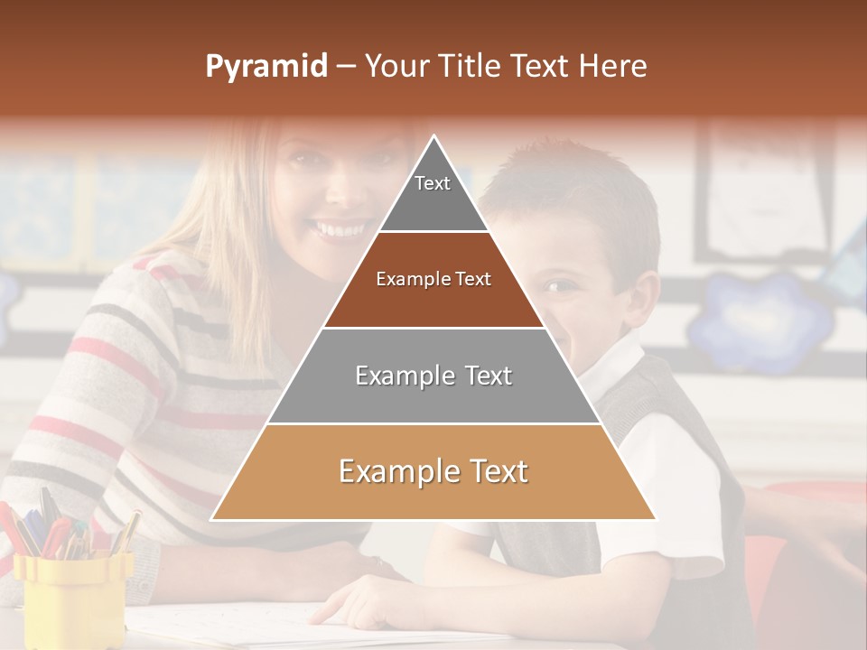 Studying Literate Class PowerPoint Template