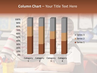 Studying Literate Class PowerPoint Template