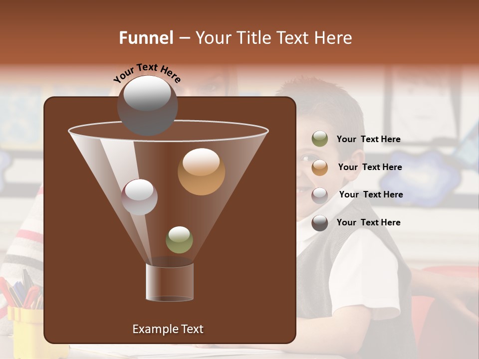 Studying Literate Class PowerPoint Template