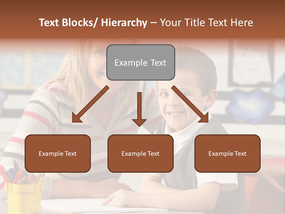 Studying Literate Class PowerPoint Template