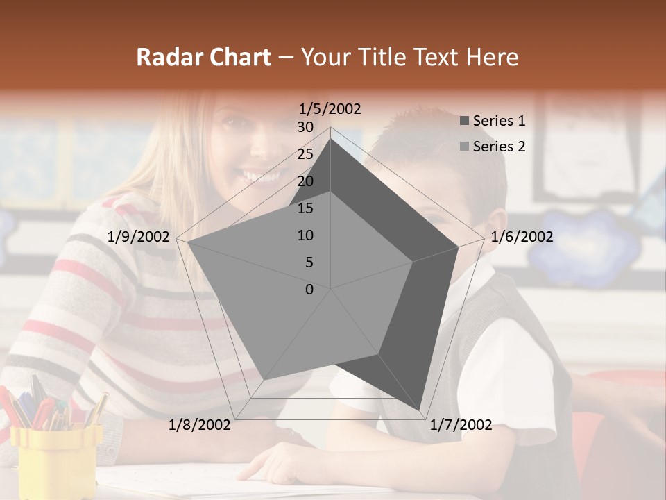 Studying Literate Class PowerPoint Template