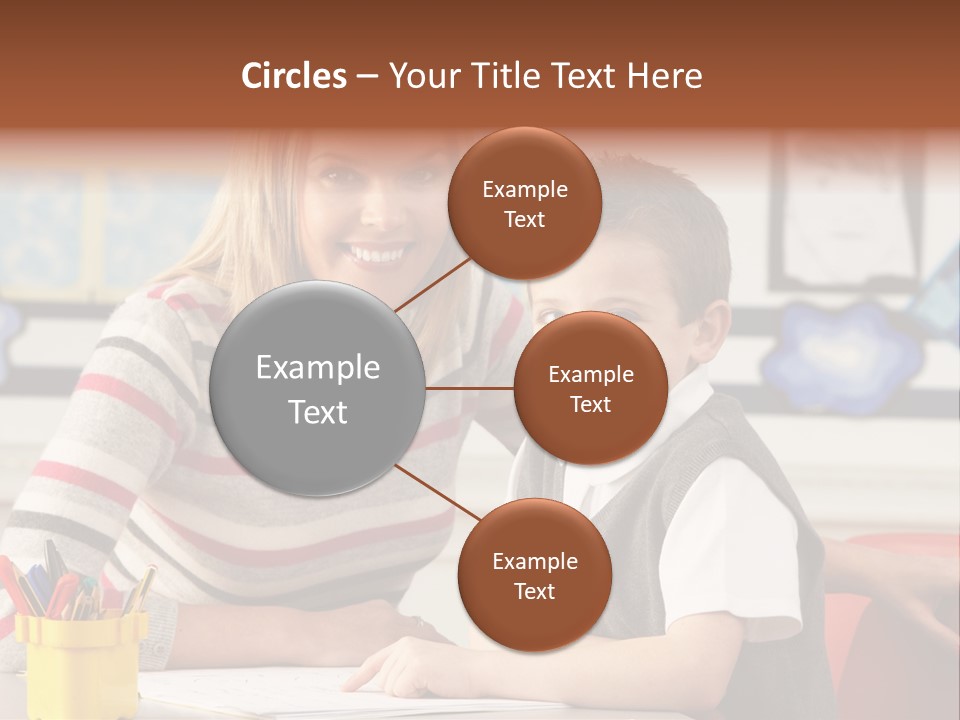 Studying Literate Class PowerPoint Template