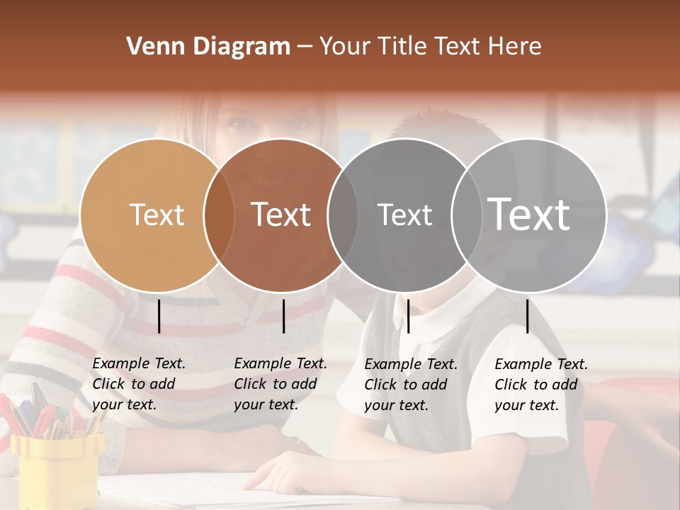 Studying Literate Class PowerPoint Template