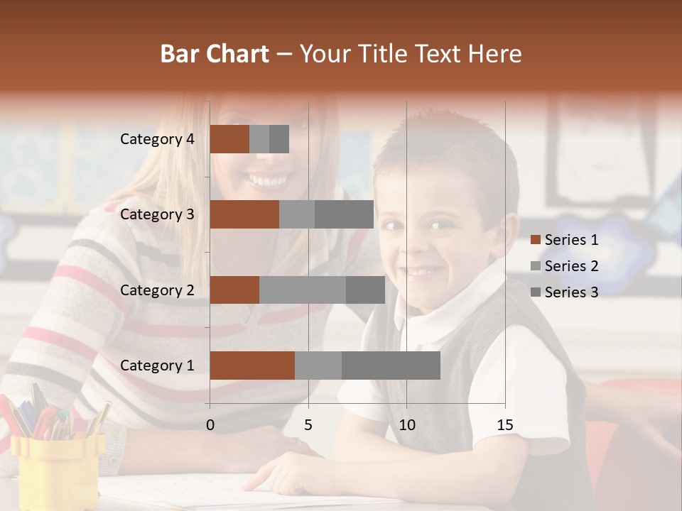 Studying Literate Class PowerPoint Template