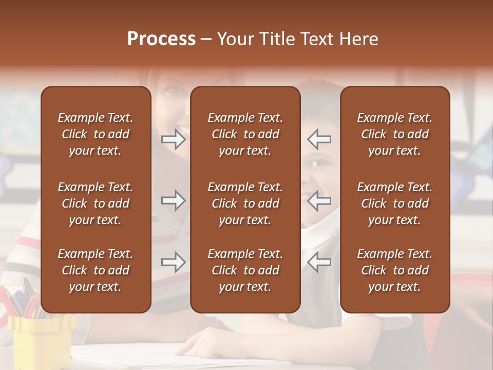 Studying Literate Class PowerPoint Template