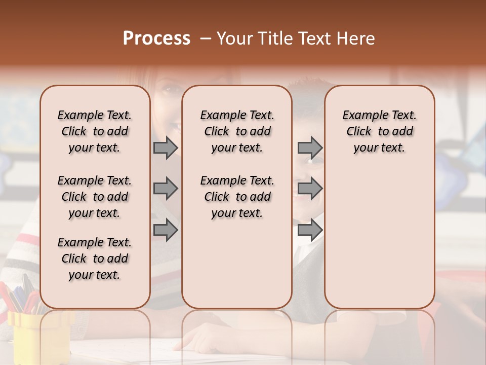 Studying Literate Class PowerPoint Template