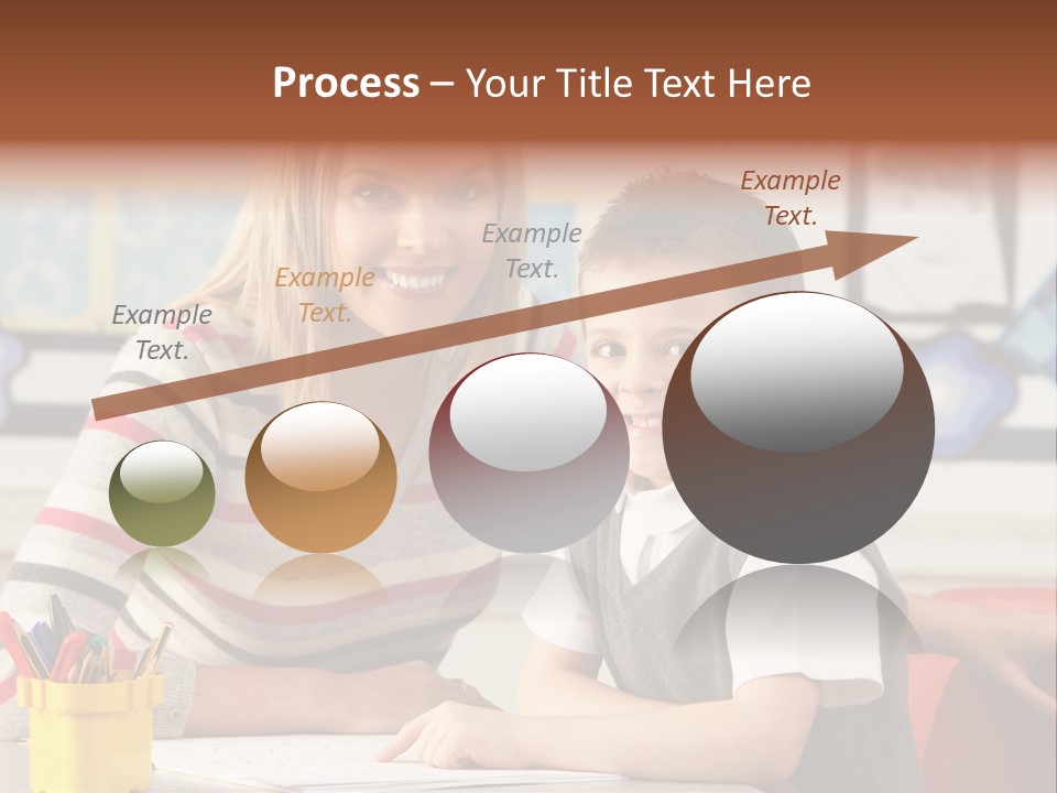 Studying Literate Class PowerPoint Template