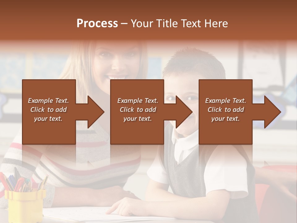 Studying Literate Class PowerPoint Template