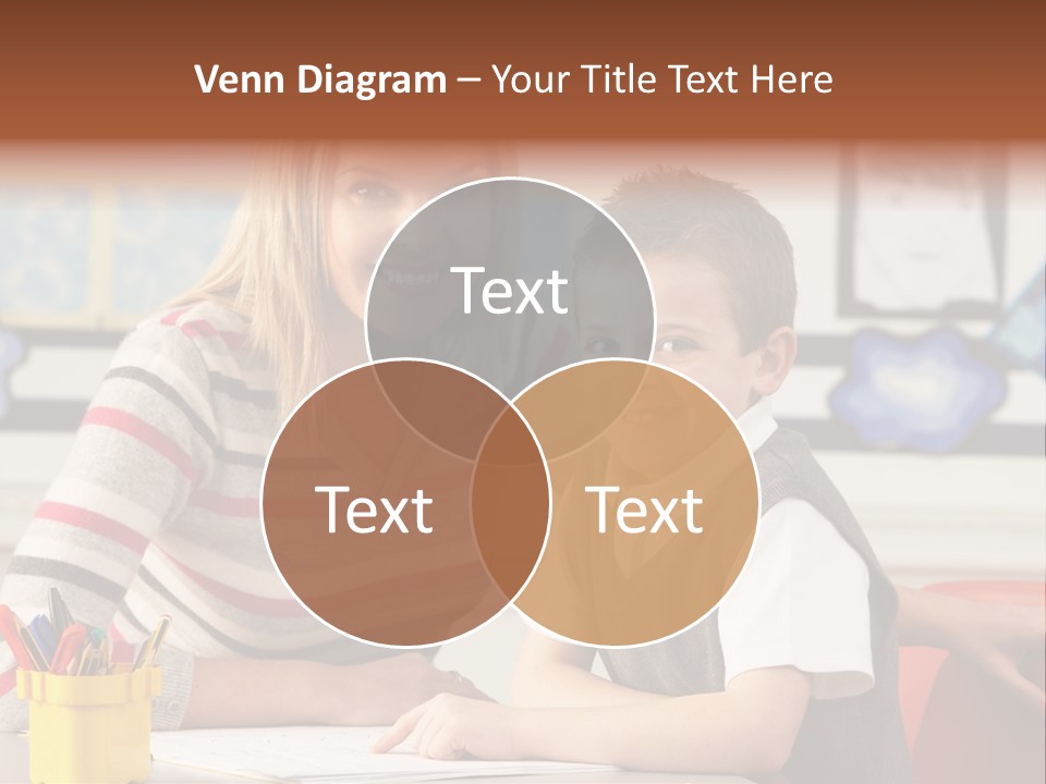 Studying Literate Class PowerPoint Template