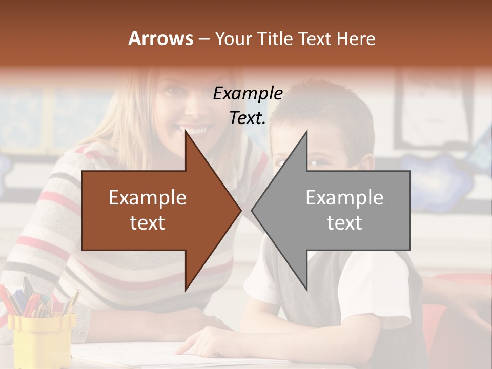 Studying Literate Class PowerPoint Template