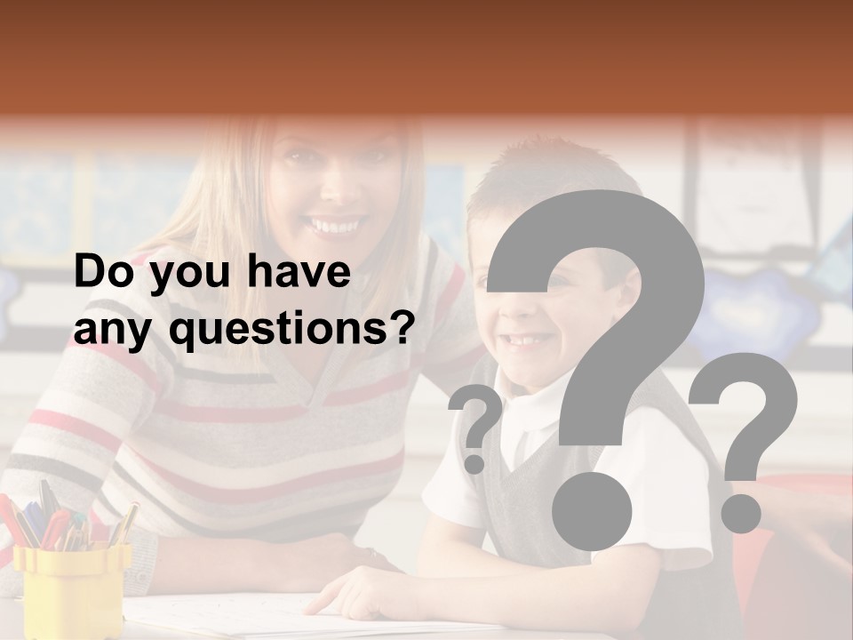 Studying Literate Class PowerPoint Template