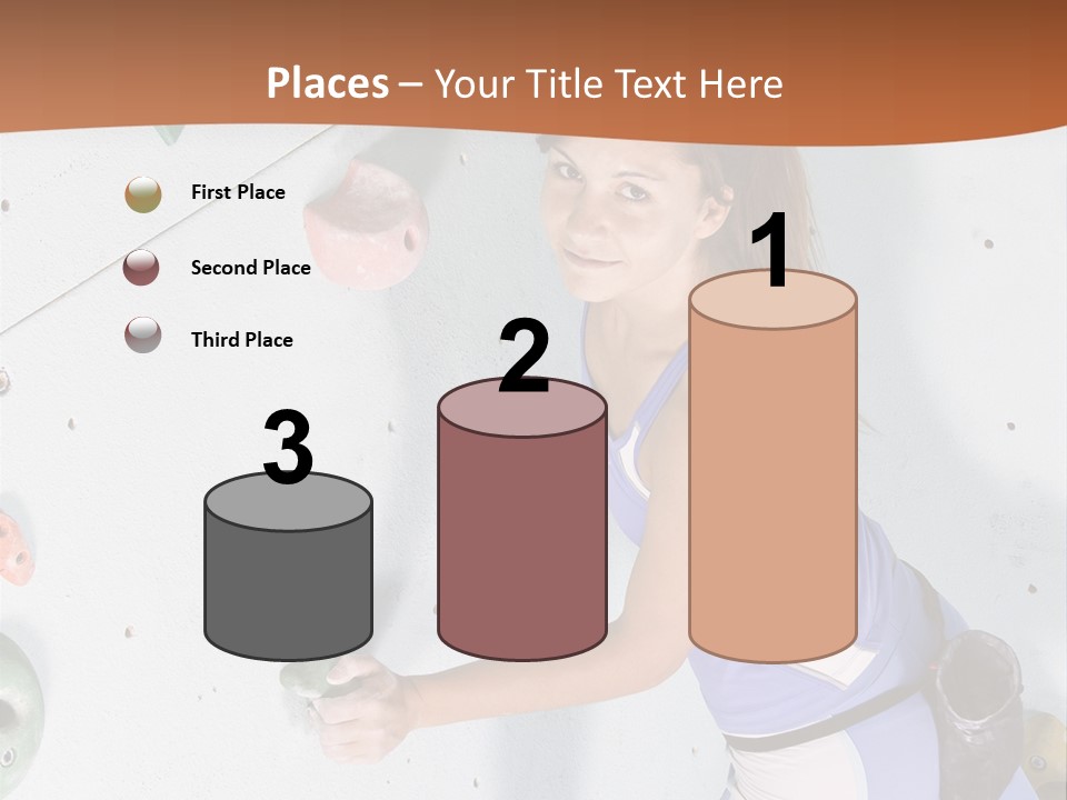 Girl Risk Wall PowerPoint Template