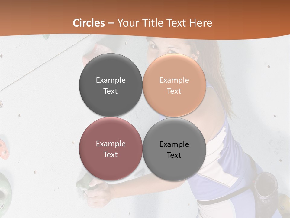 Girl Risk Wall PowerPoint Template