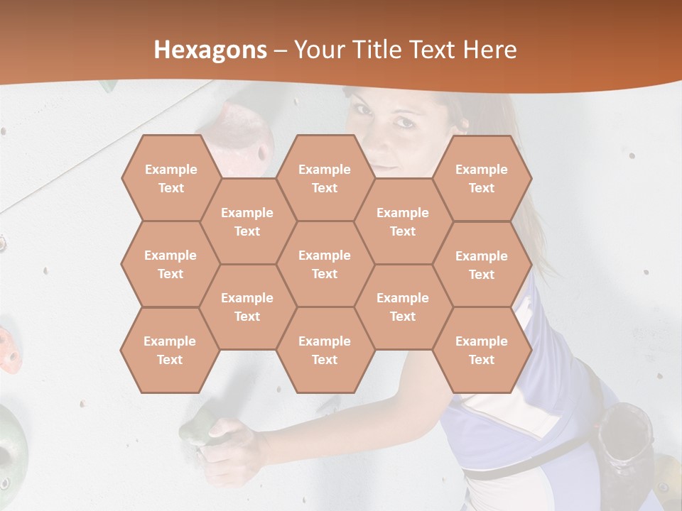 Girl Risk Wall PowerPoint Template