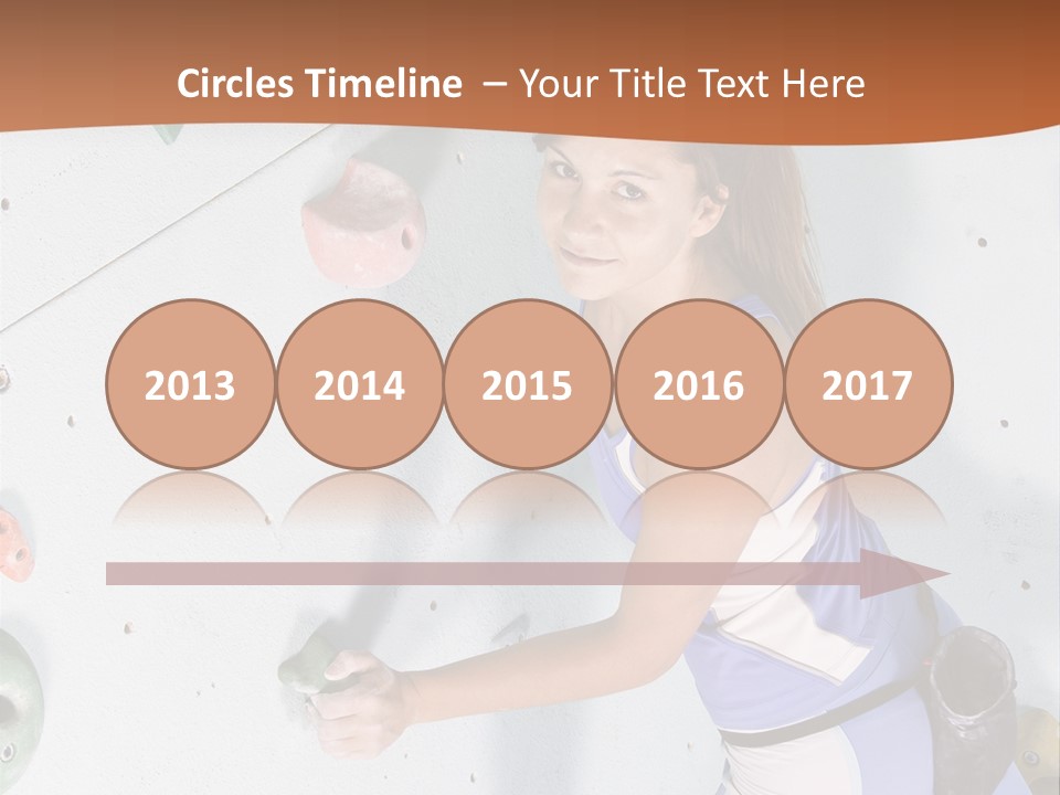 Girl Risk Wall PowerPoint Template