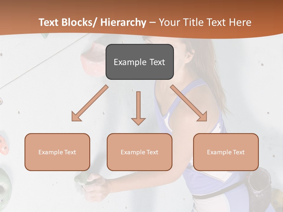 Girl Risk Wall PowerPoint Template