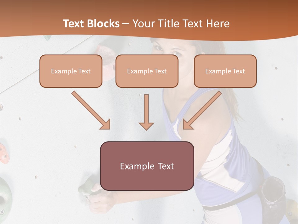 Girl Risk Wall PowerPoint Template