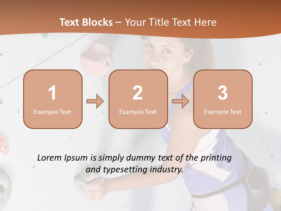 Girl Risk Wall PowerPoint Template