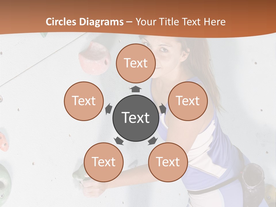 Girl Risk Wall PowerPoint Template